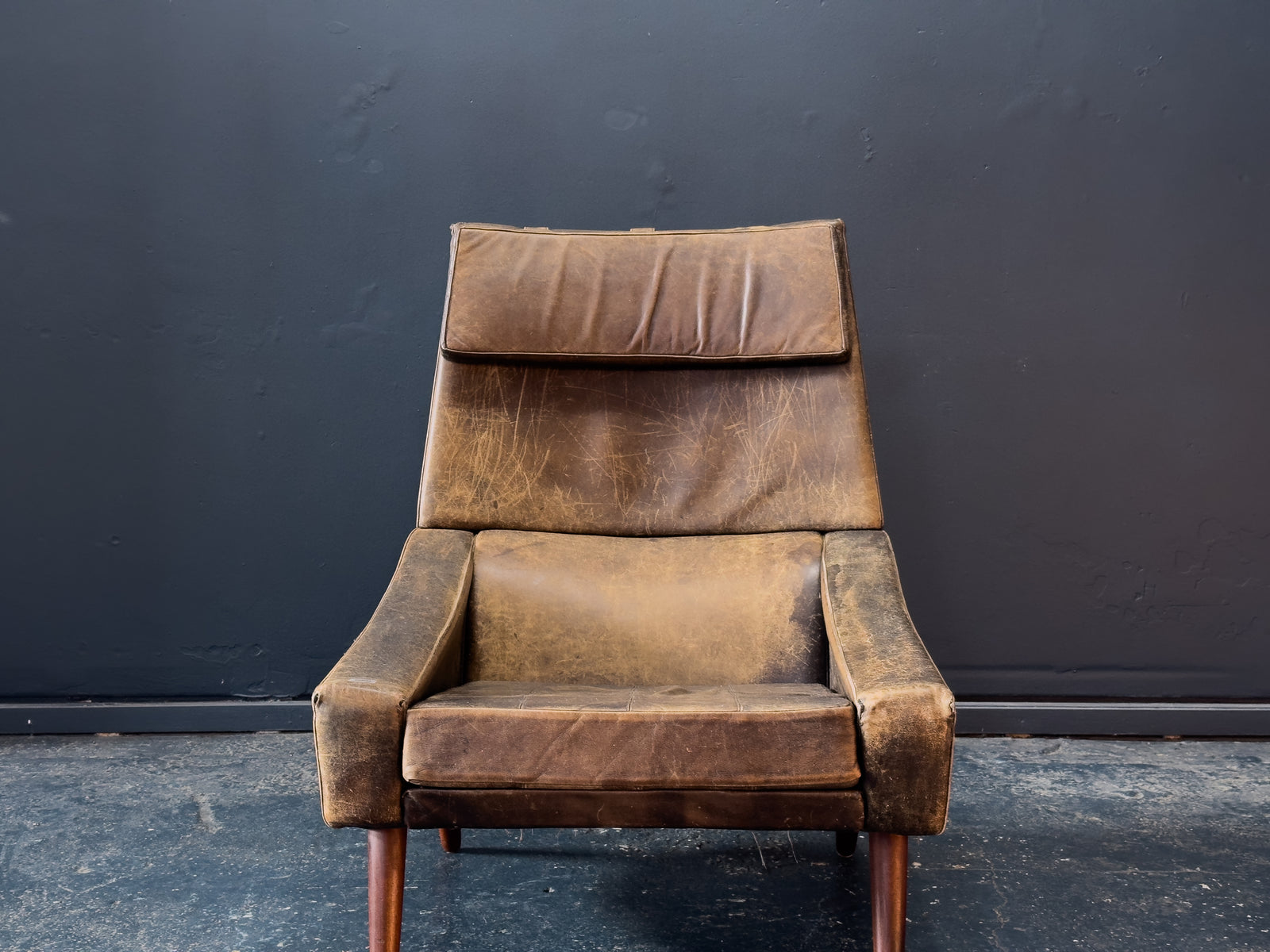 Large Leather Armchair