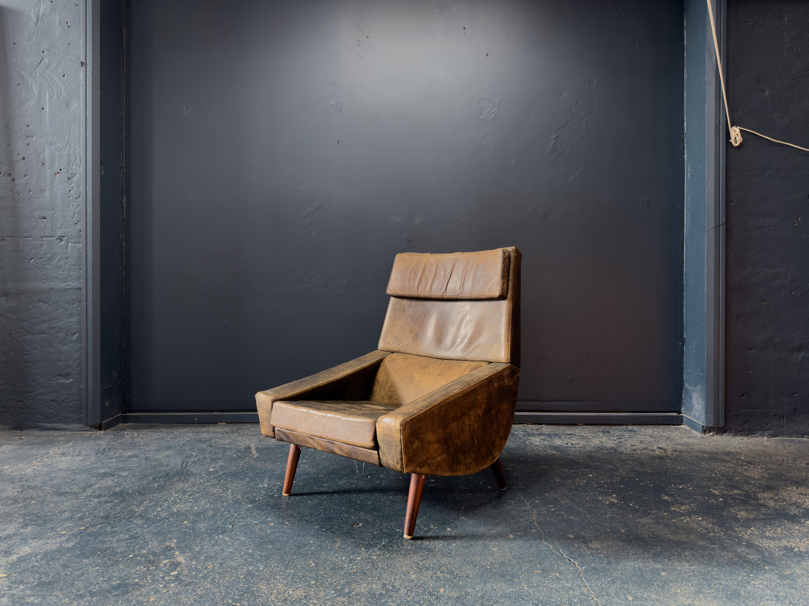 Large Leather Armchair