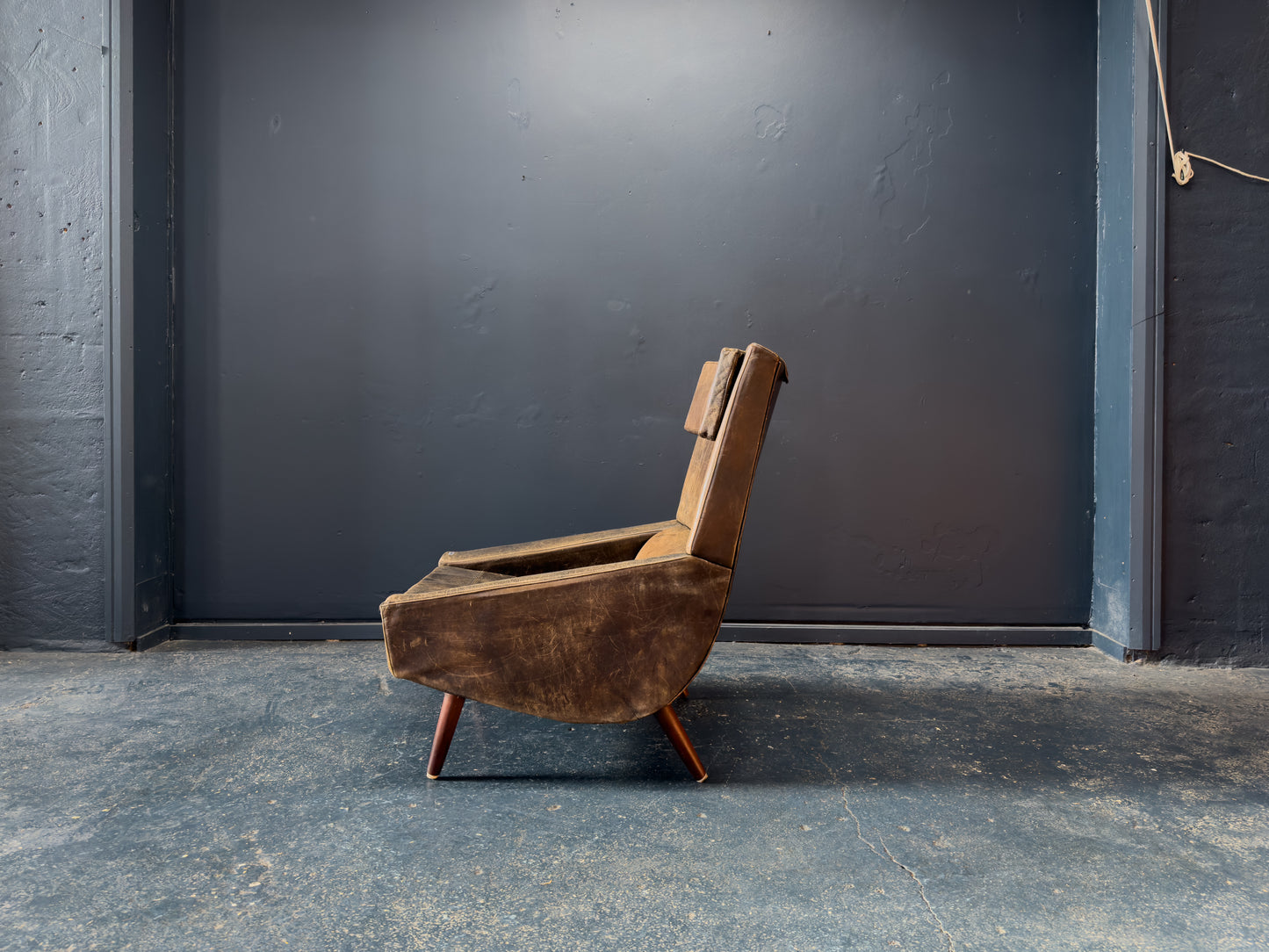 Large Leather Armchair