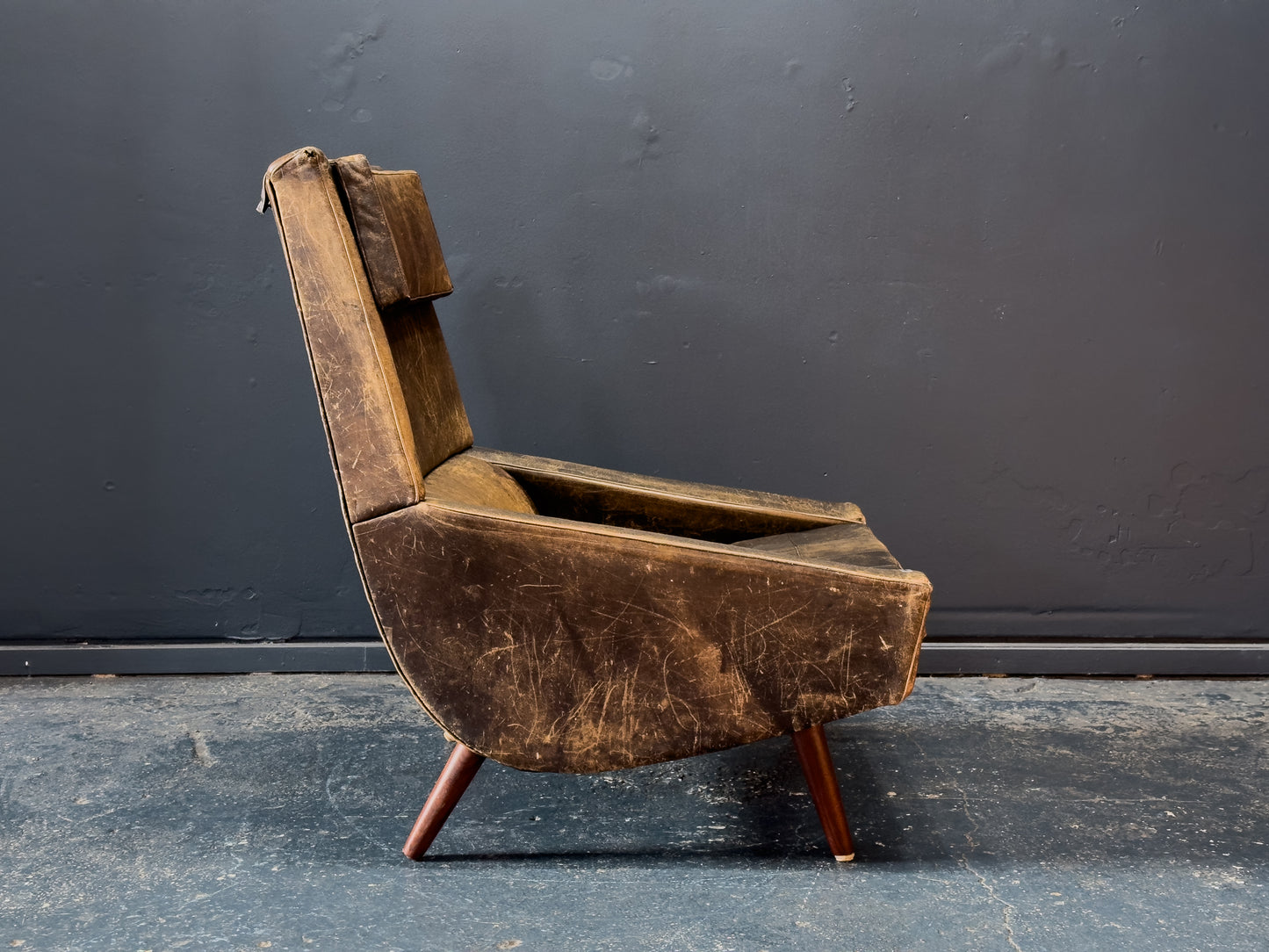 Large Leather Armchair