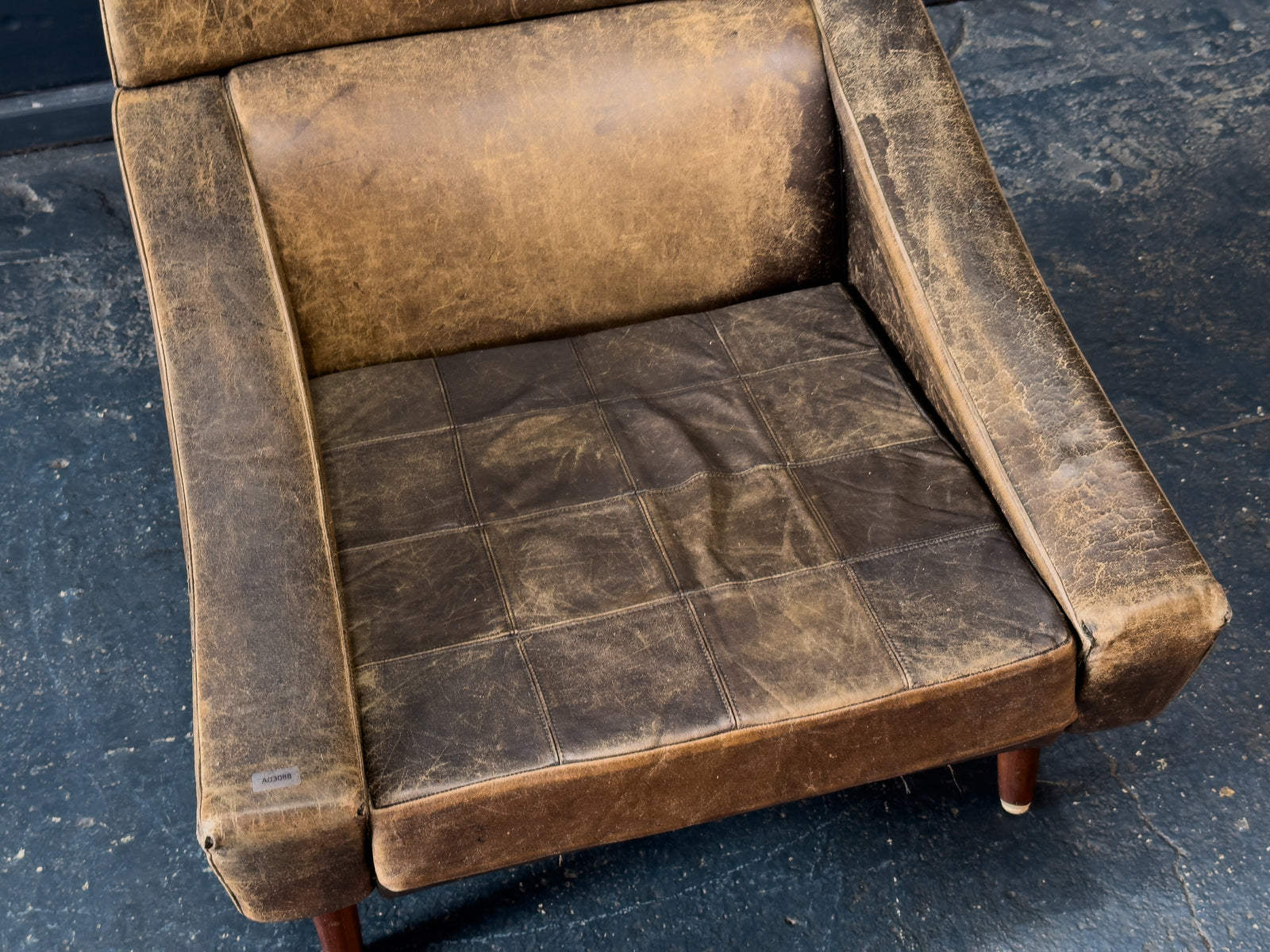 Large Leather Armchair
