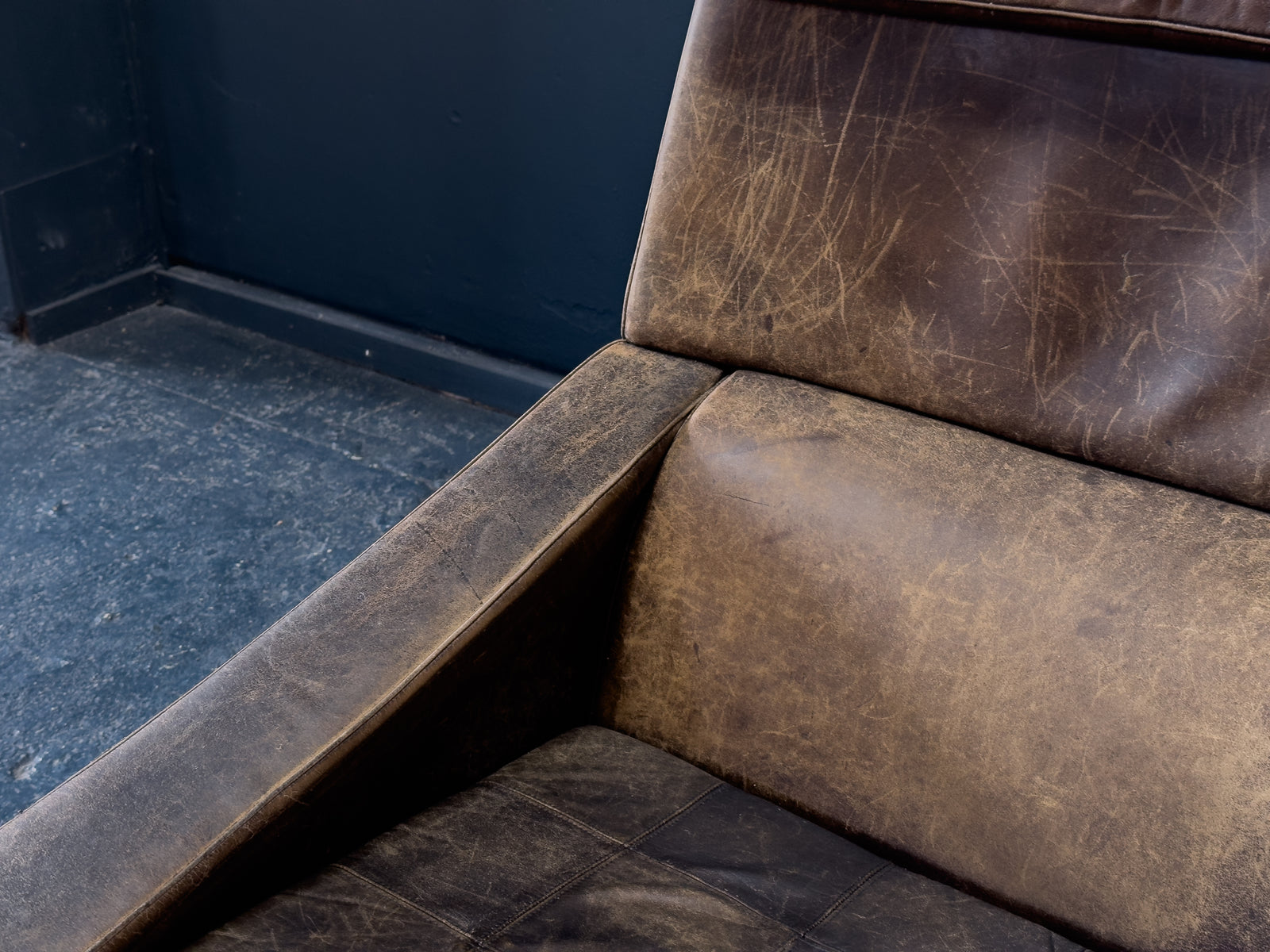 Large Leather Armchair