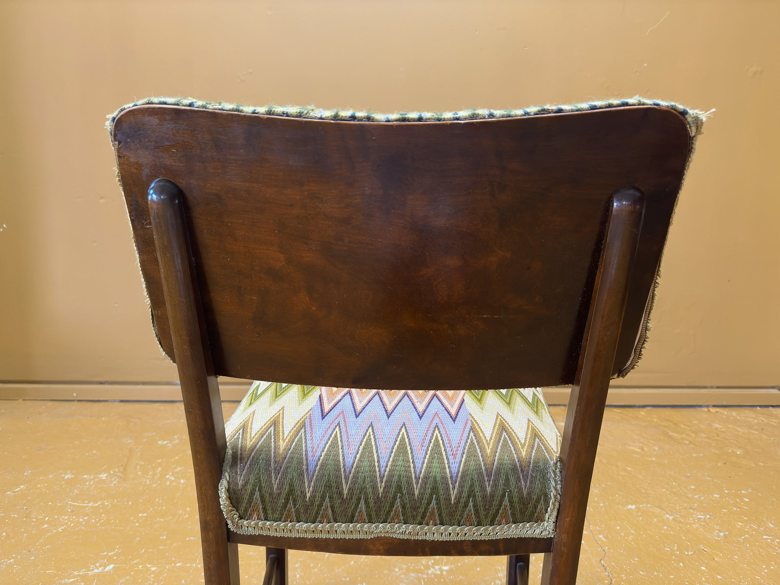 Chevron Upholstered Chair