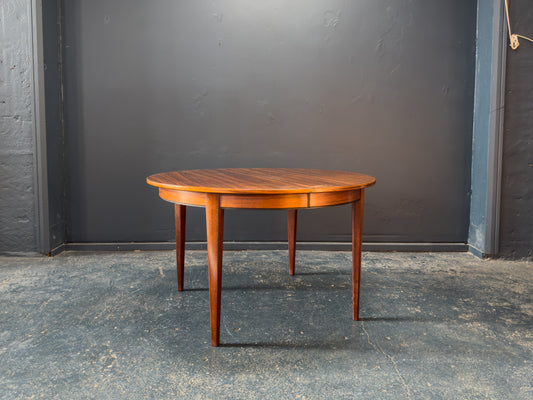 Extending Rosewood Round Dining Table