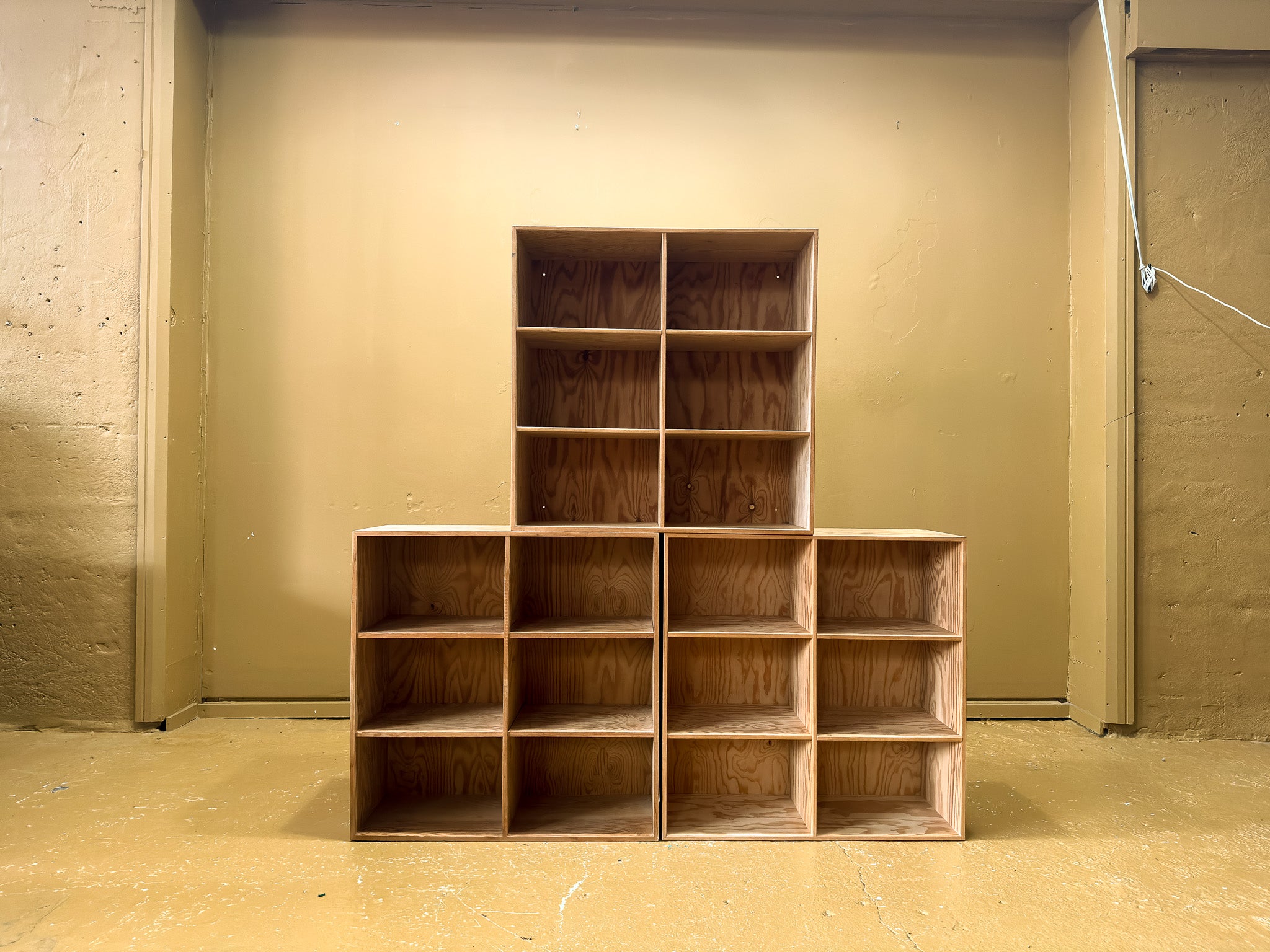 Pine Storage Racks Modular Pine Shelves – Aelfred