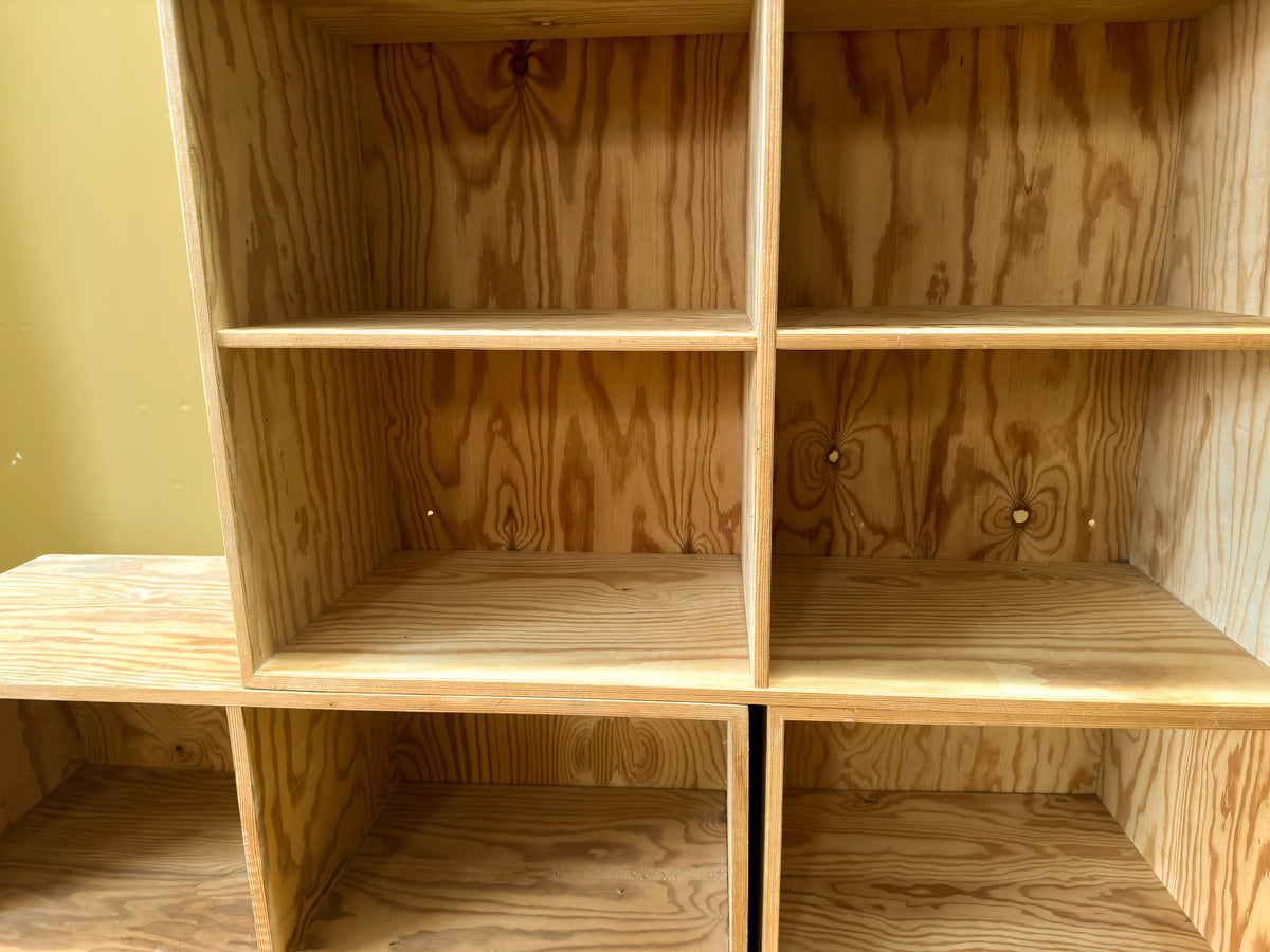 Pine Storage Racks Modular Pine Shelves – Aelfred