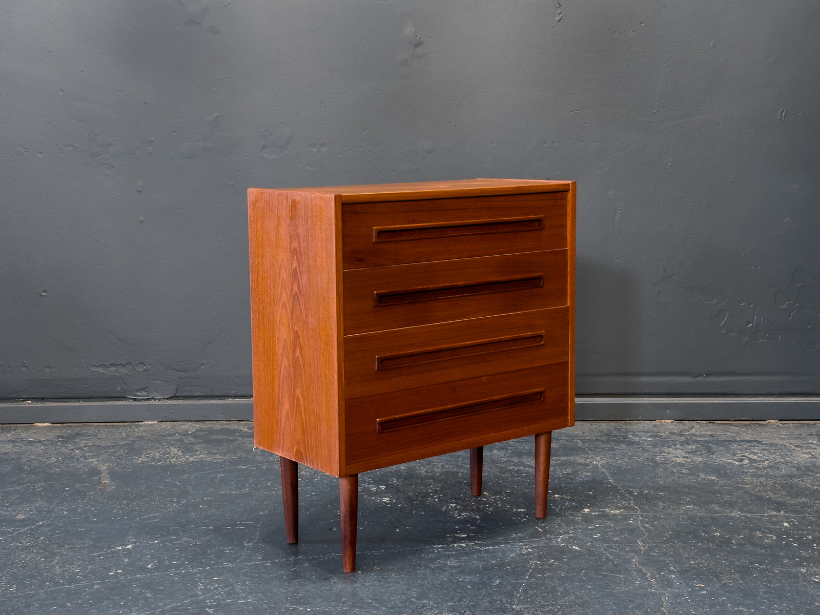 Small Teak Chest of Drawers