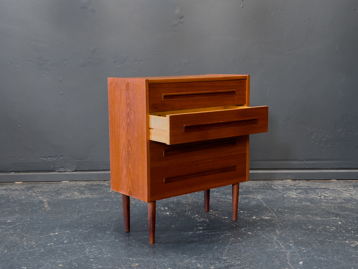Small Teak Chest of Drawers