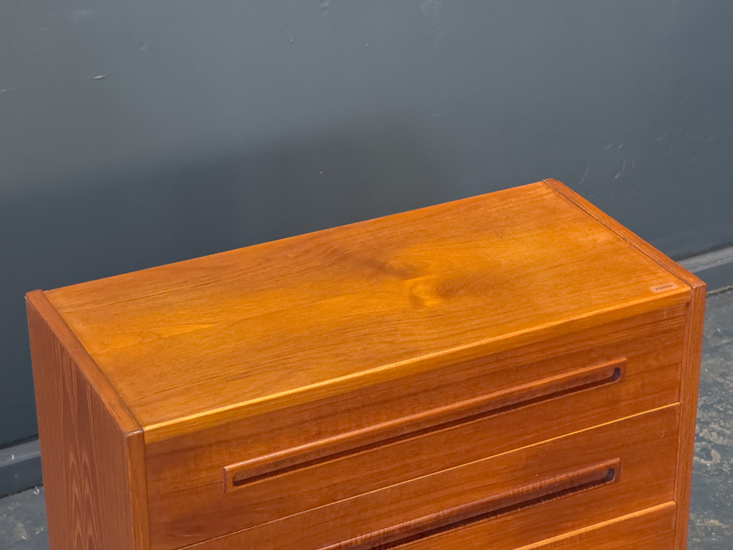 Small Teak Chest of Drawers
