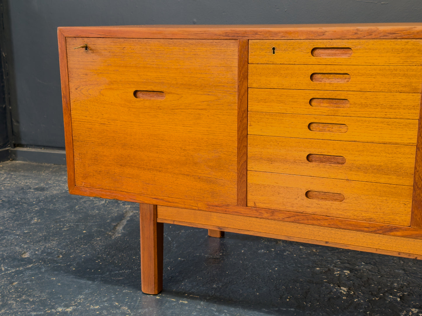 Teak Sideboard with Drawers