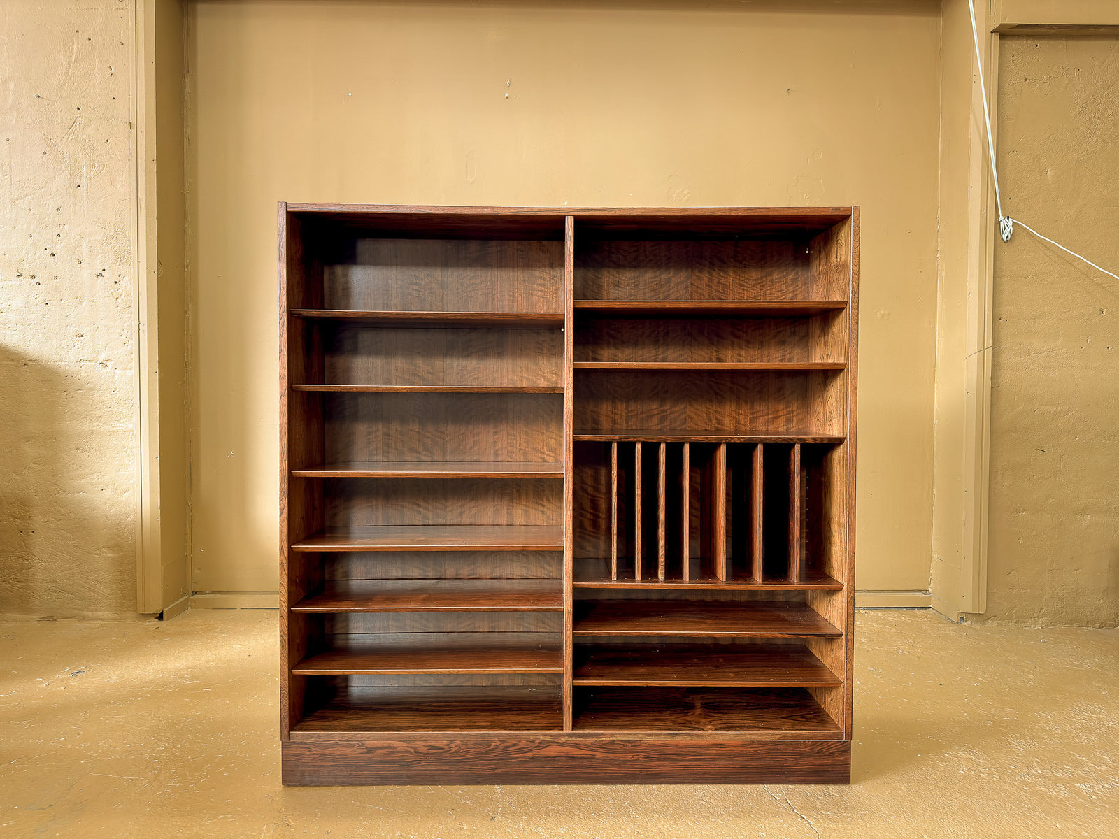Large Rosewood Bookcase