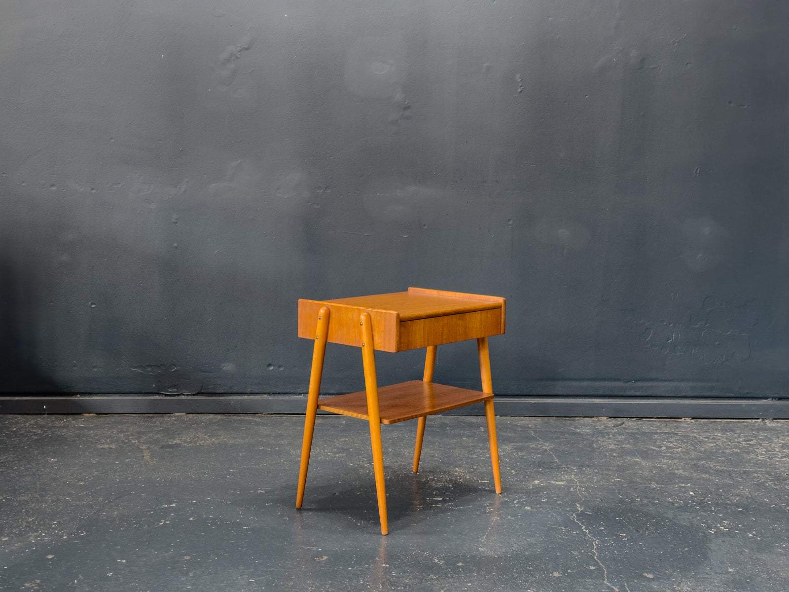 Ab Carlström & Co. Möbelfabrik Teak Bedside Drawer