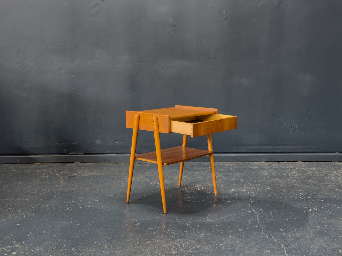 Ab Carlström & Co. Möbelfabrik Teak Bedside Drawer