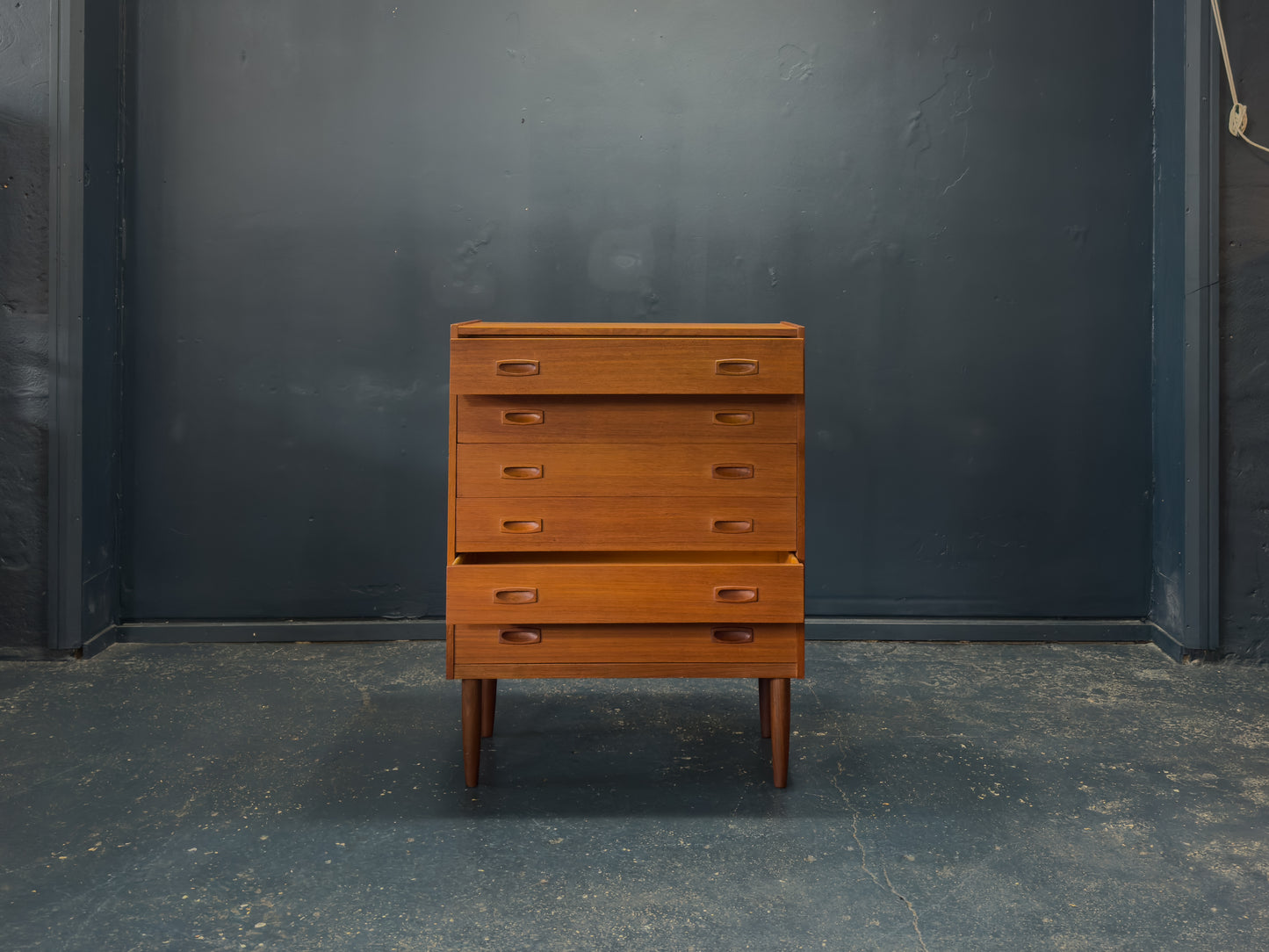 Teak Chest of Drawers