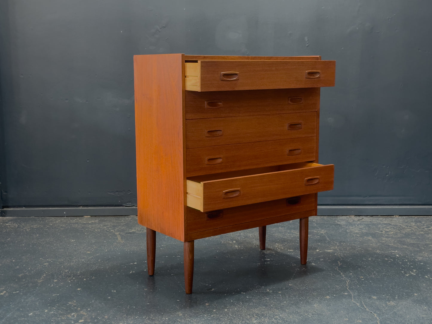Teak Chest of Drawers