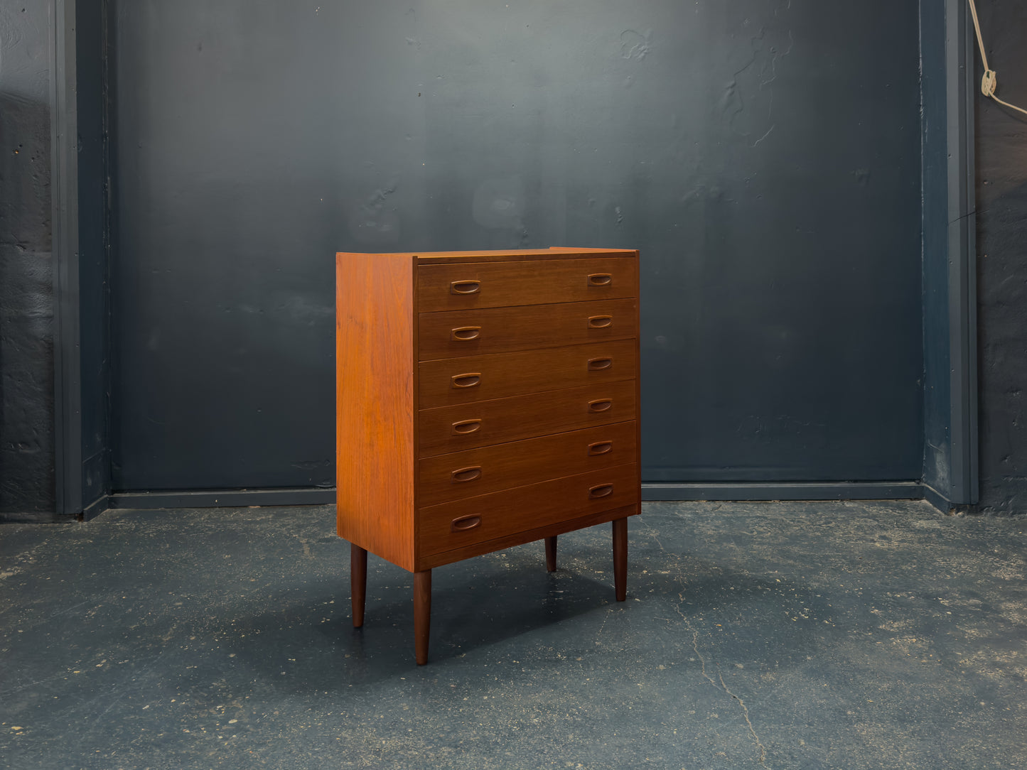 Teak Chest of Drawers
