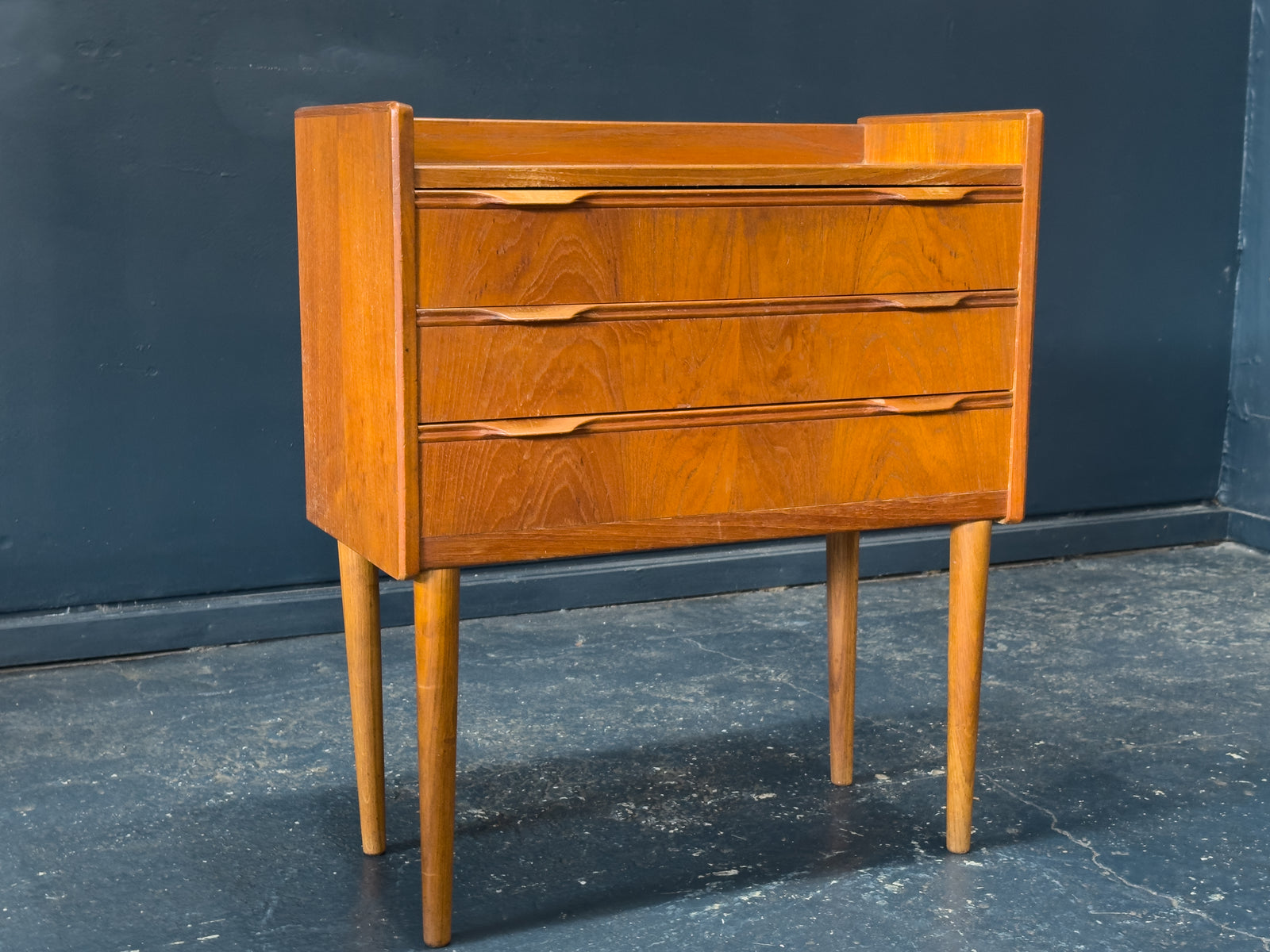 Small Teak Chest of Drawers