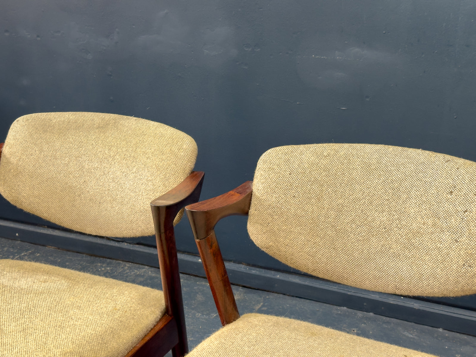 Set of 4 Rosewood Kai Kristiansen Dining Chairs