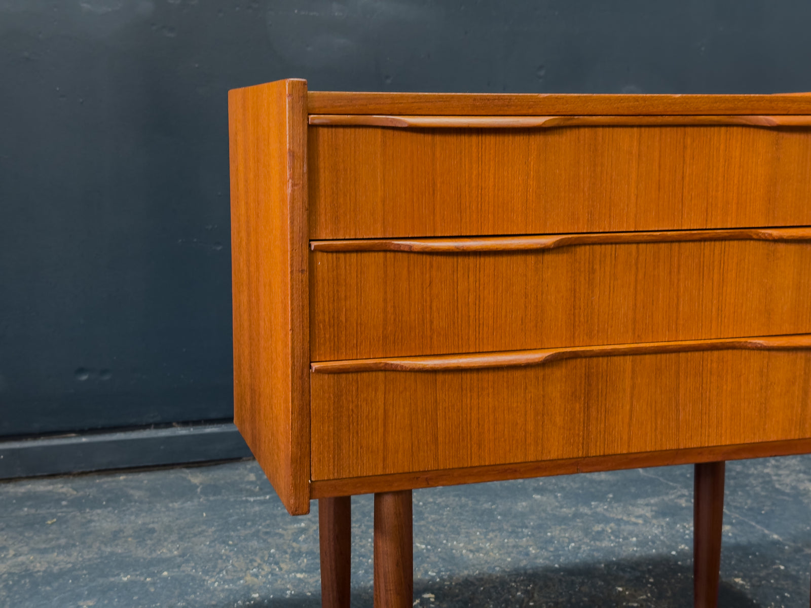 Small Teak Chest of Drawers