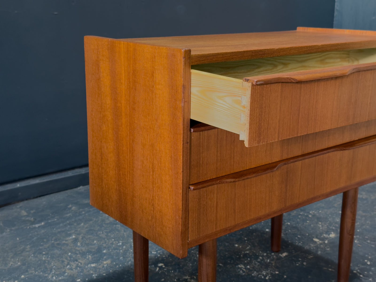 Small Teak Chest of Drawers