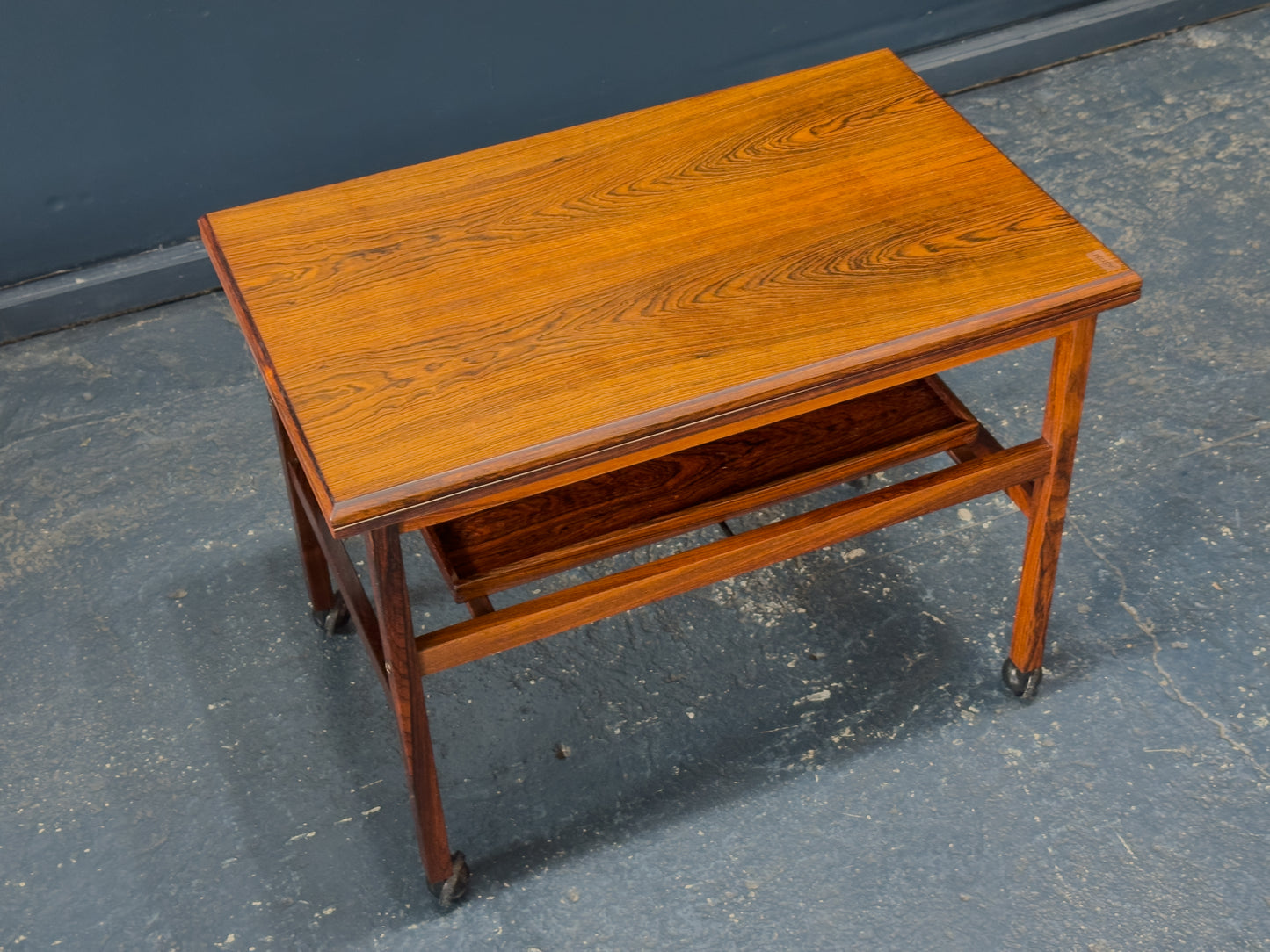 Rosewood Folding Trolley