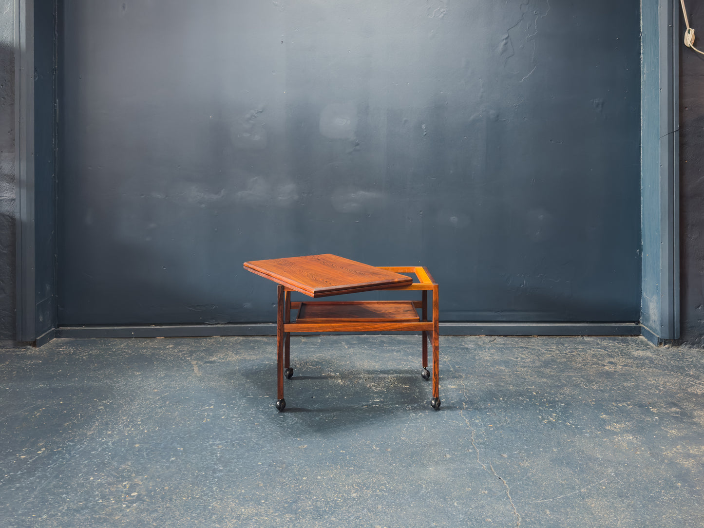 Rosewood Folding Trolley