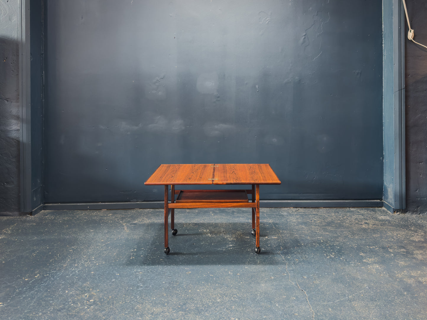 Rosewood Folding Trolley