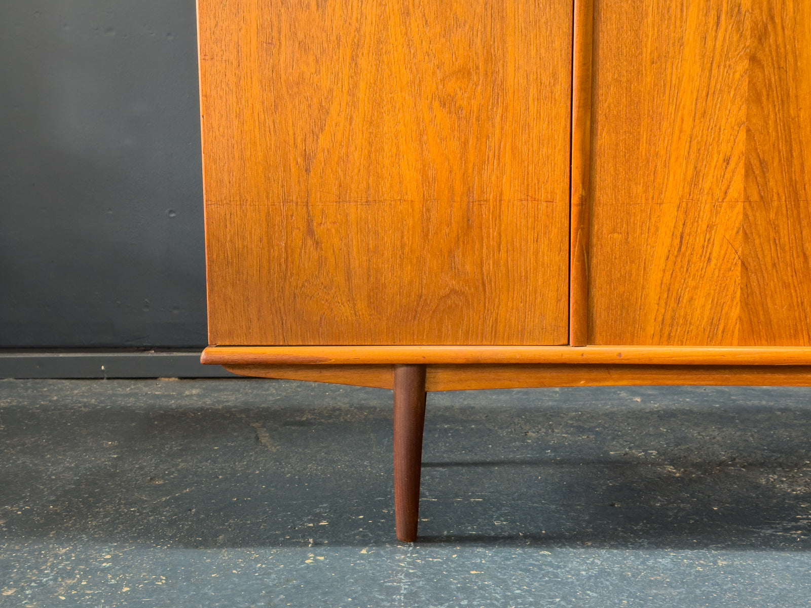 Tall Teak Sideboard