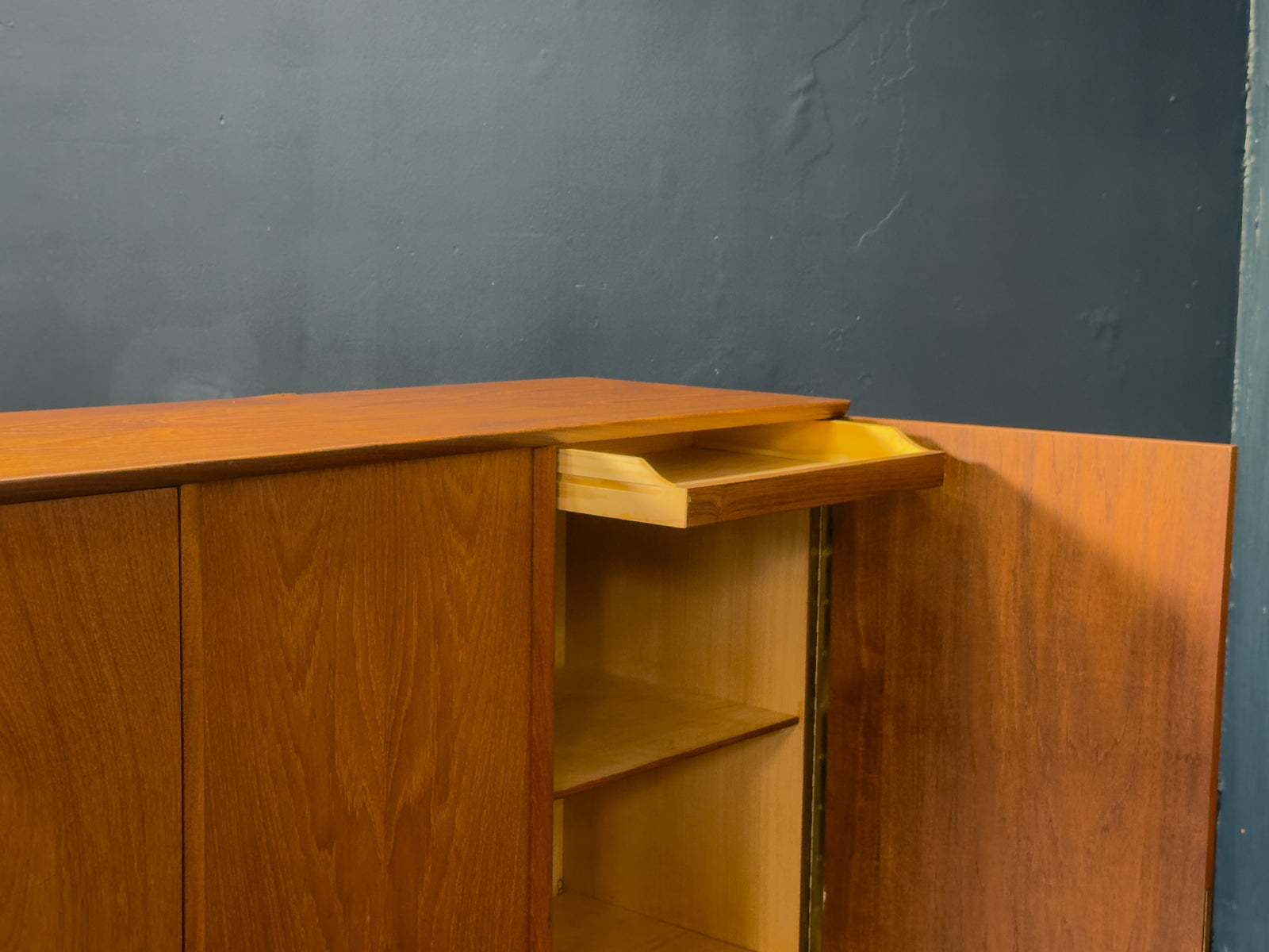 Tall Teak Sideboard