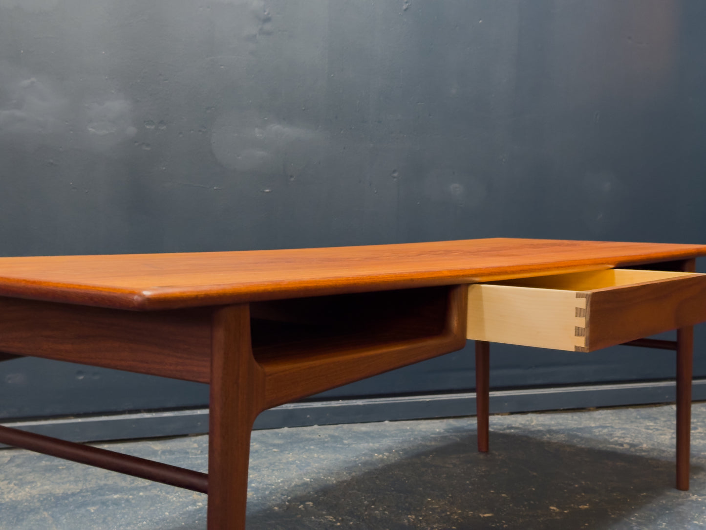 Large Teak Coffee Table