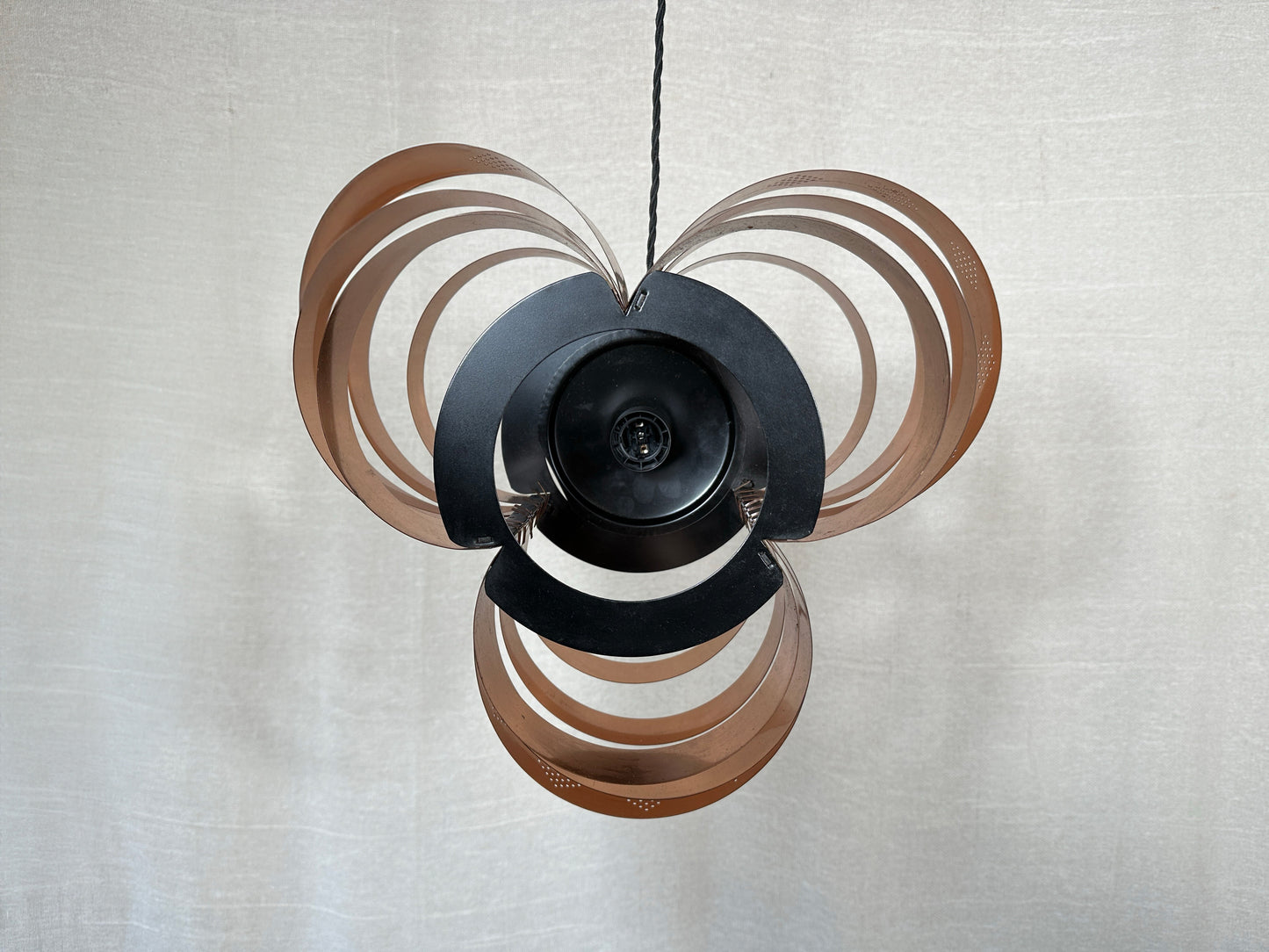 Werner Schou Copper Circular Tiered Pendant