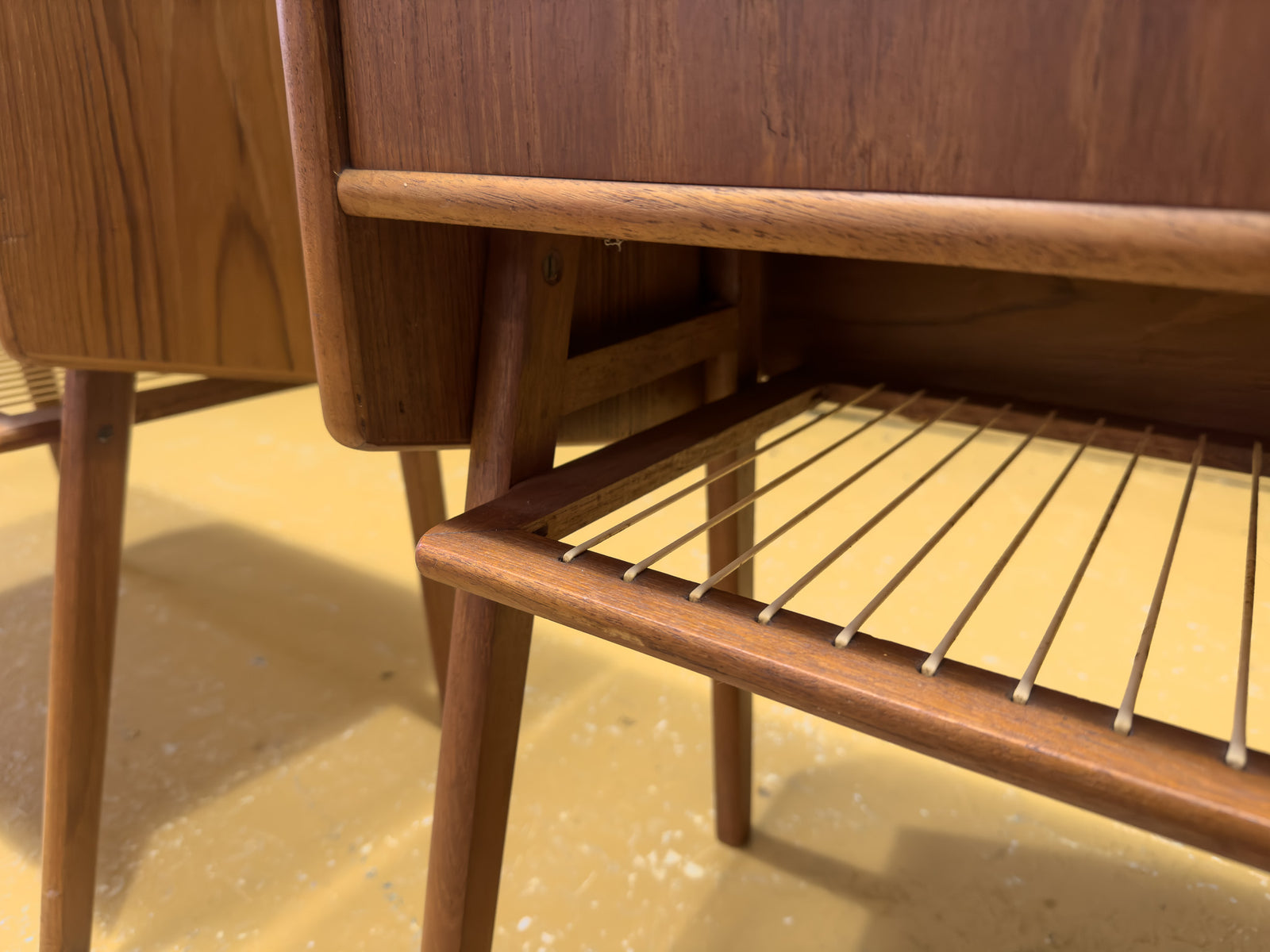 Teak Bedside Tables
