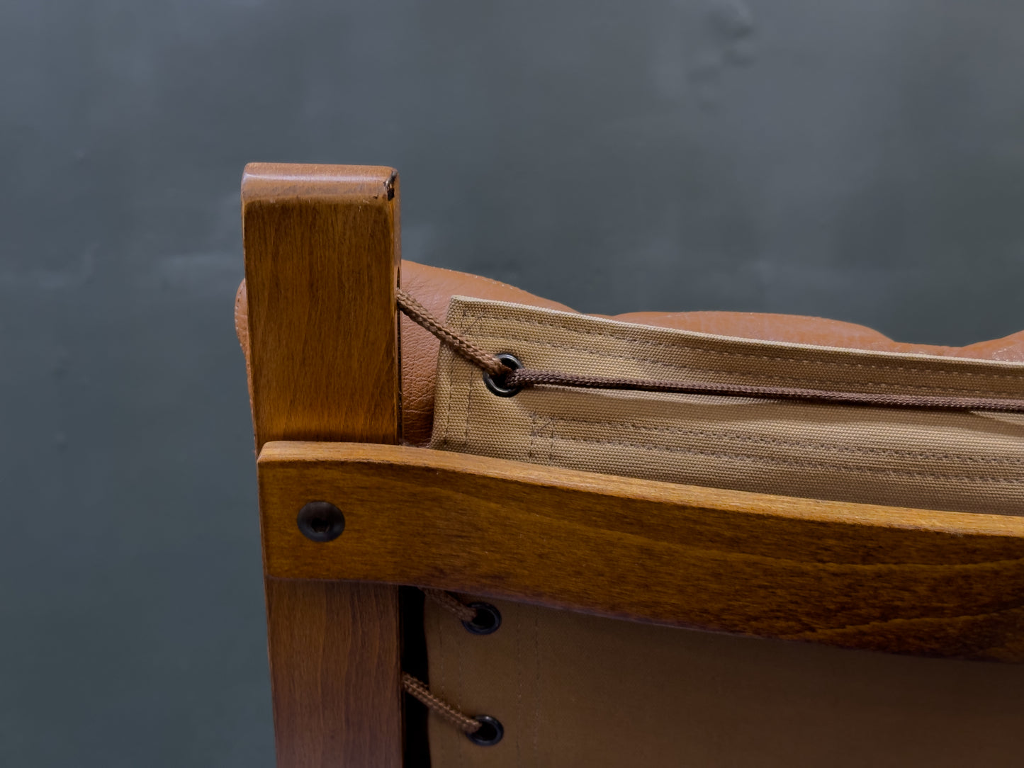 Tan Leather Siesta Chair