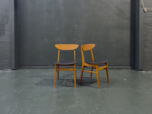 Farstrup Møbler Pair of Teak Chairs
