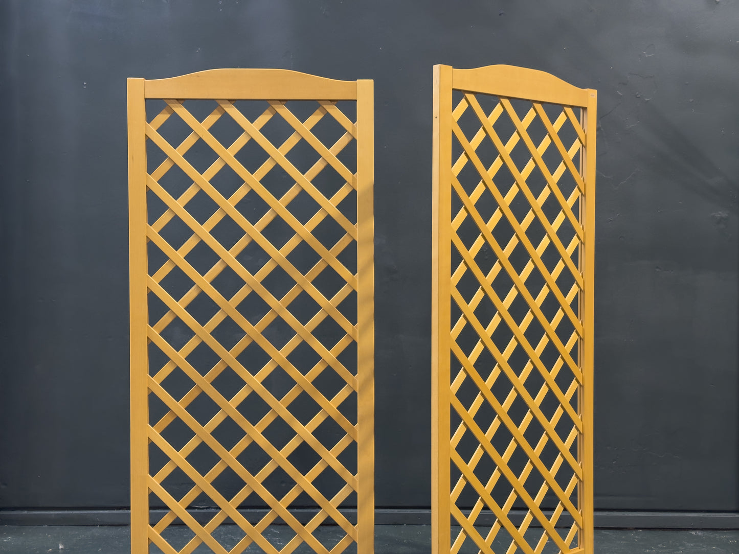 Beech and Chrome Screen