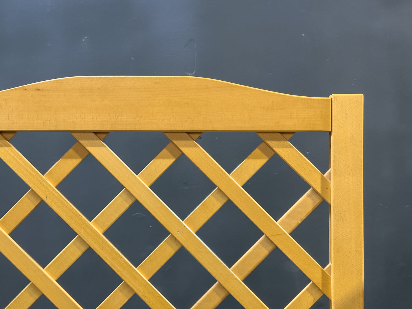 Beech and Chrome Screen