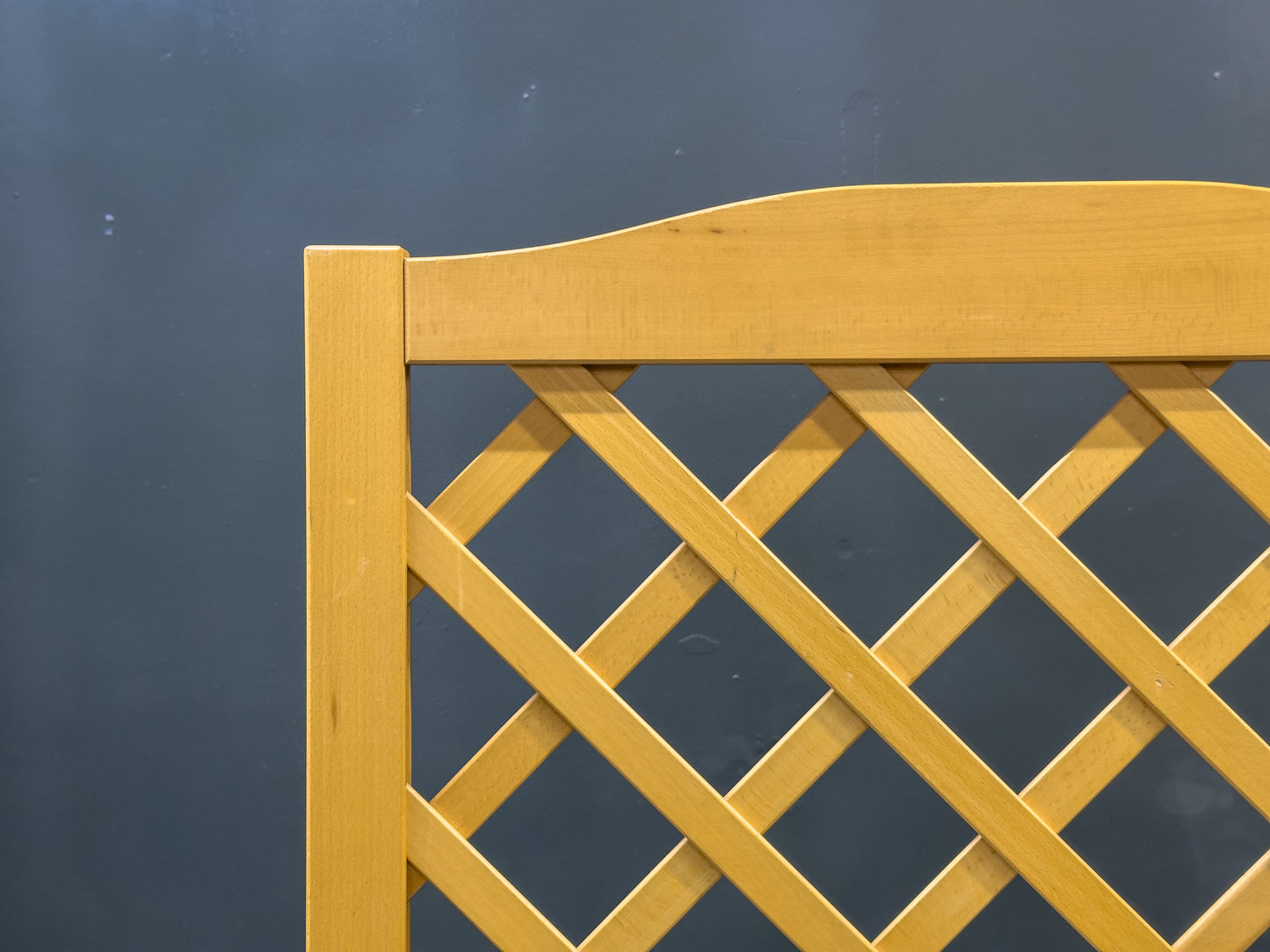 Beech and Chrome Screen