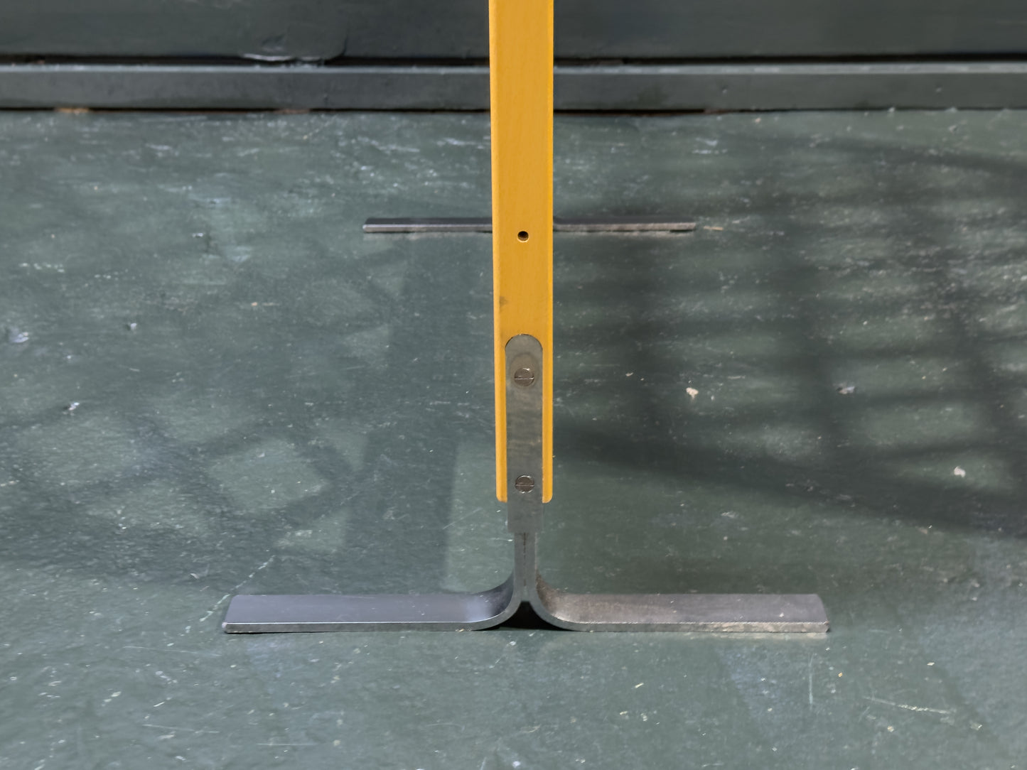 Beech and Chrome Screen