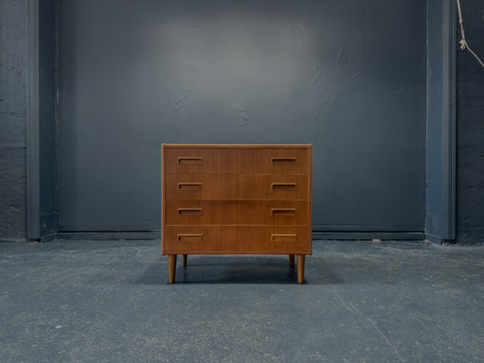 Teak chest of drawers