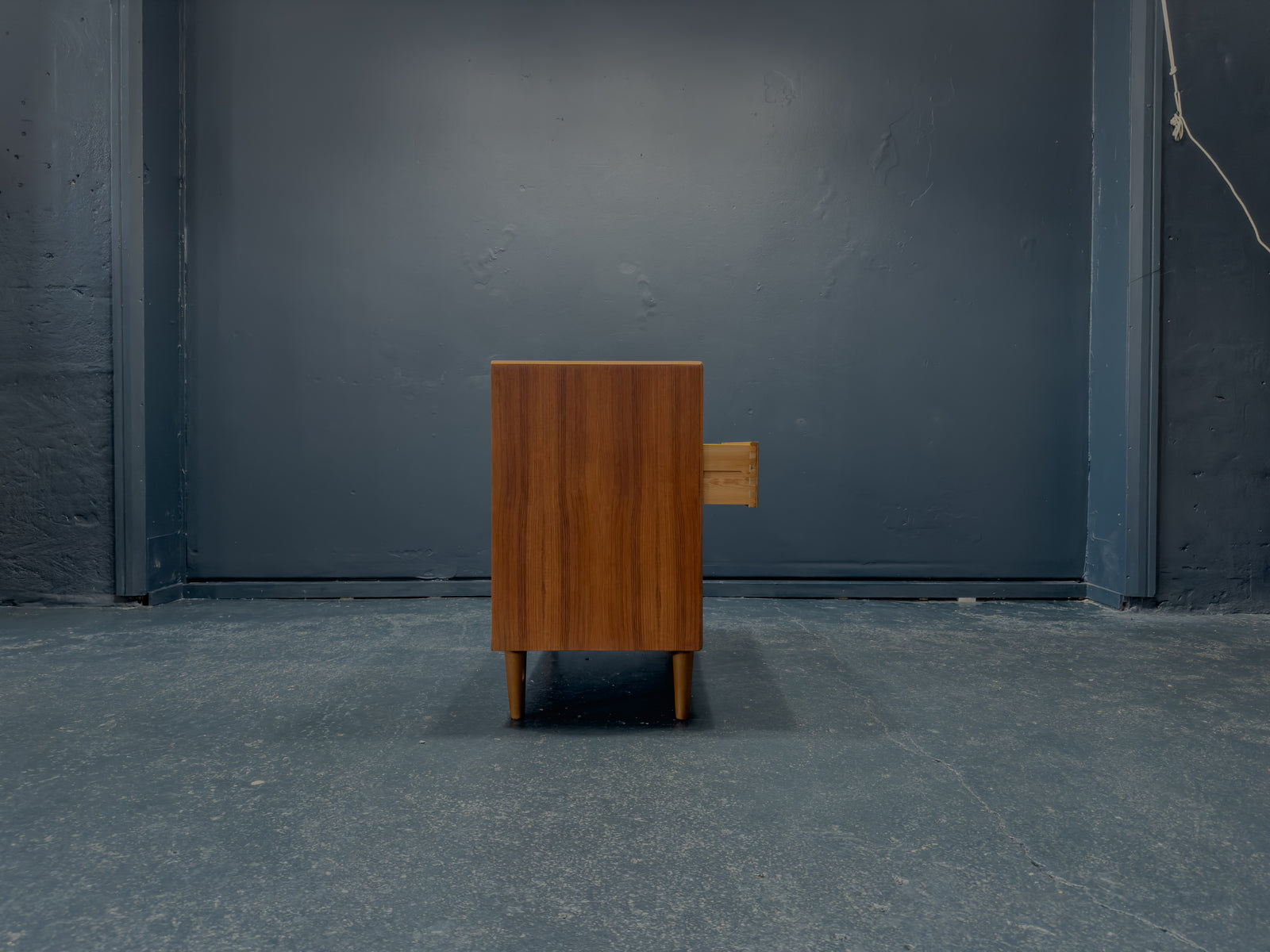 Teak chest of drawers