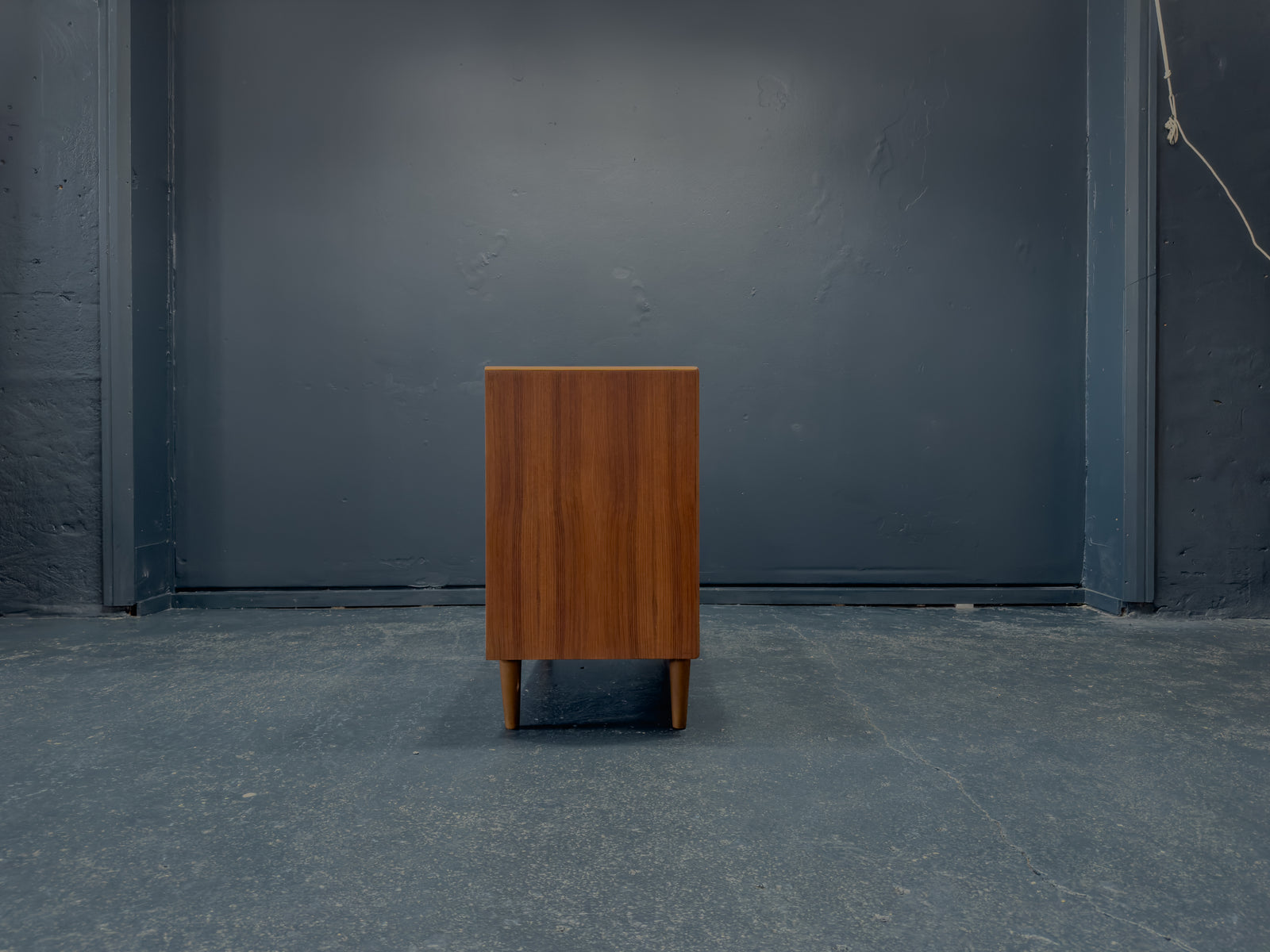 Teak chest of drawers