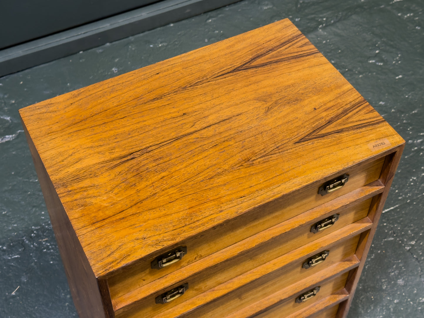 Henning Korch for CFC Silkeborg Denmark Small Rosewood Chest of Drawers