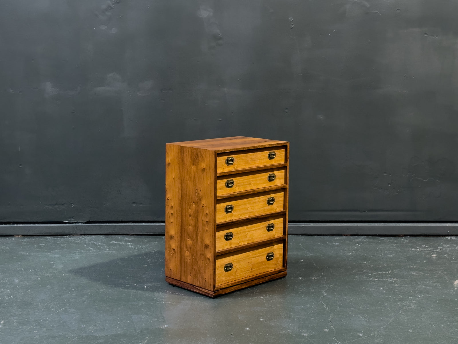 Henning Korch for CFC Silkeborg Denmark Small Rosewood Chest of Drawers