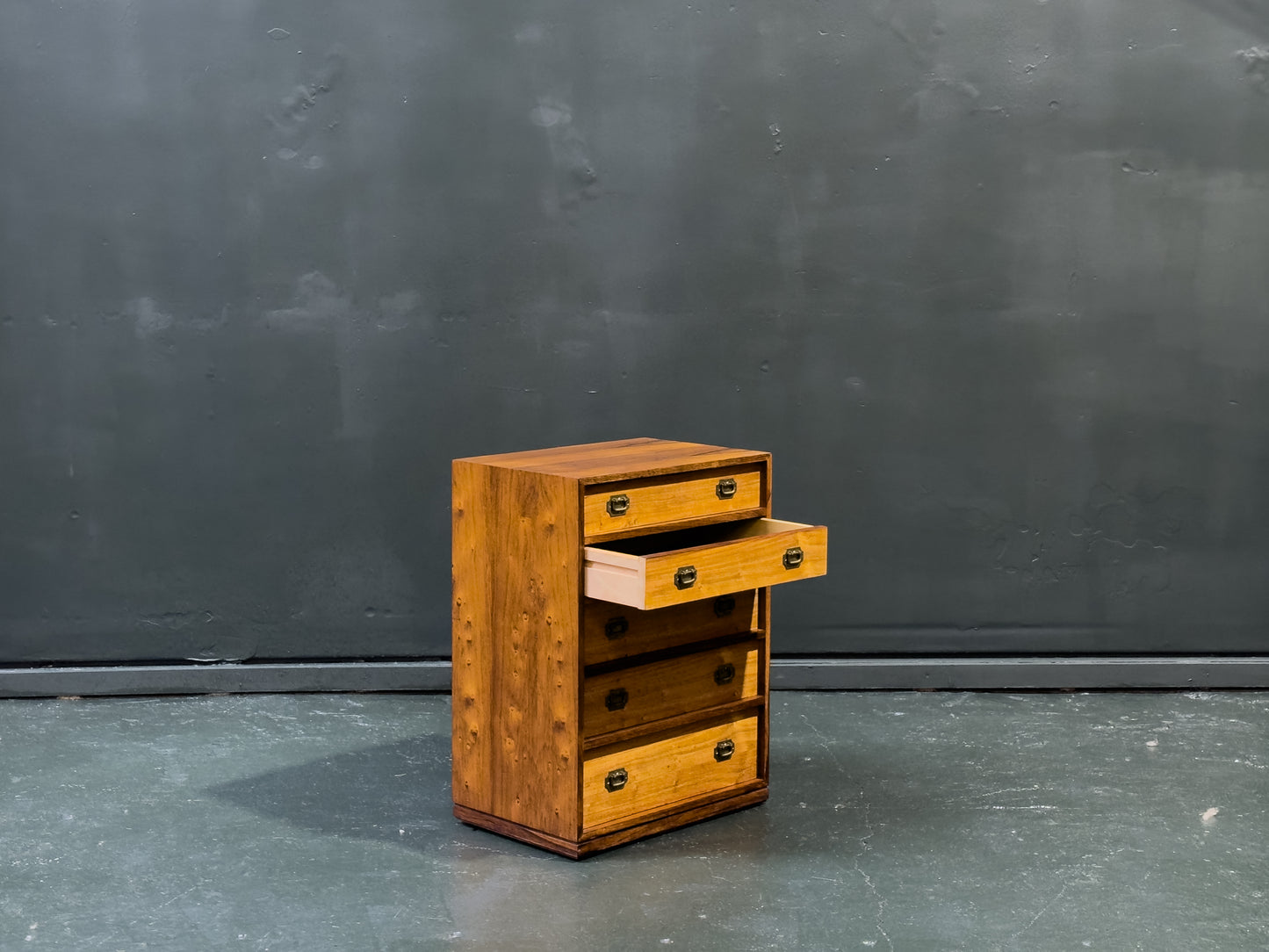 Henning Korch for CFC Silkeborg Denmark Small Rosewood Chest of Drawers