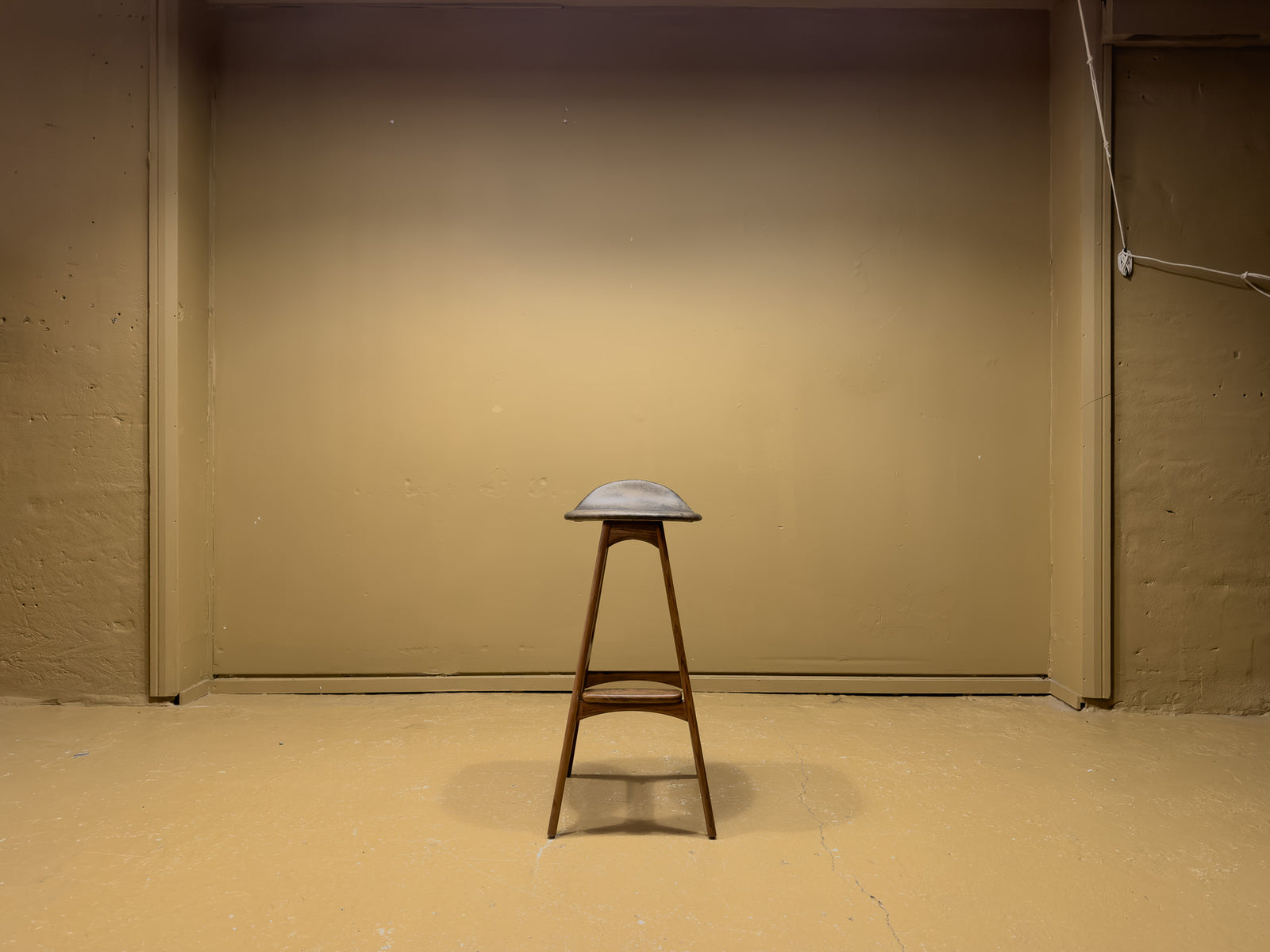 Erik Buch Model 61 Teak Barstool