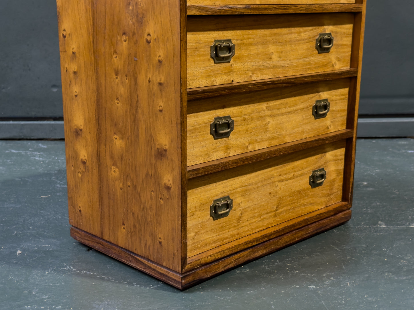 Henning Korch for CFC Silkeborg Denmark Small Rosewood Chest of Drawers