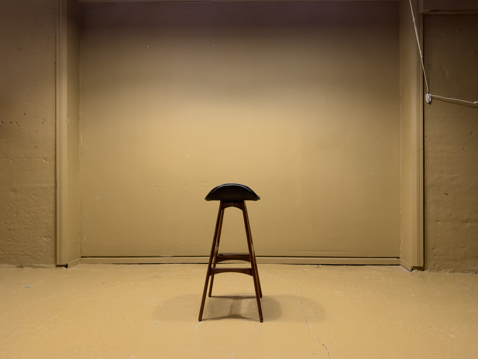 Erik Buch Model 61 Teak Barstool