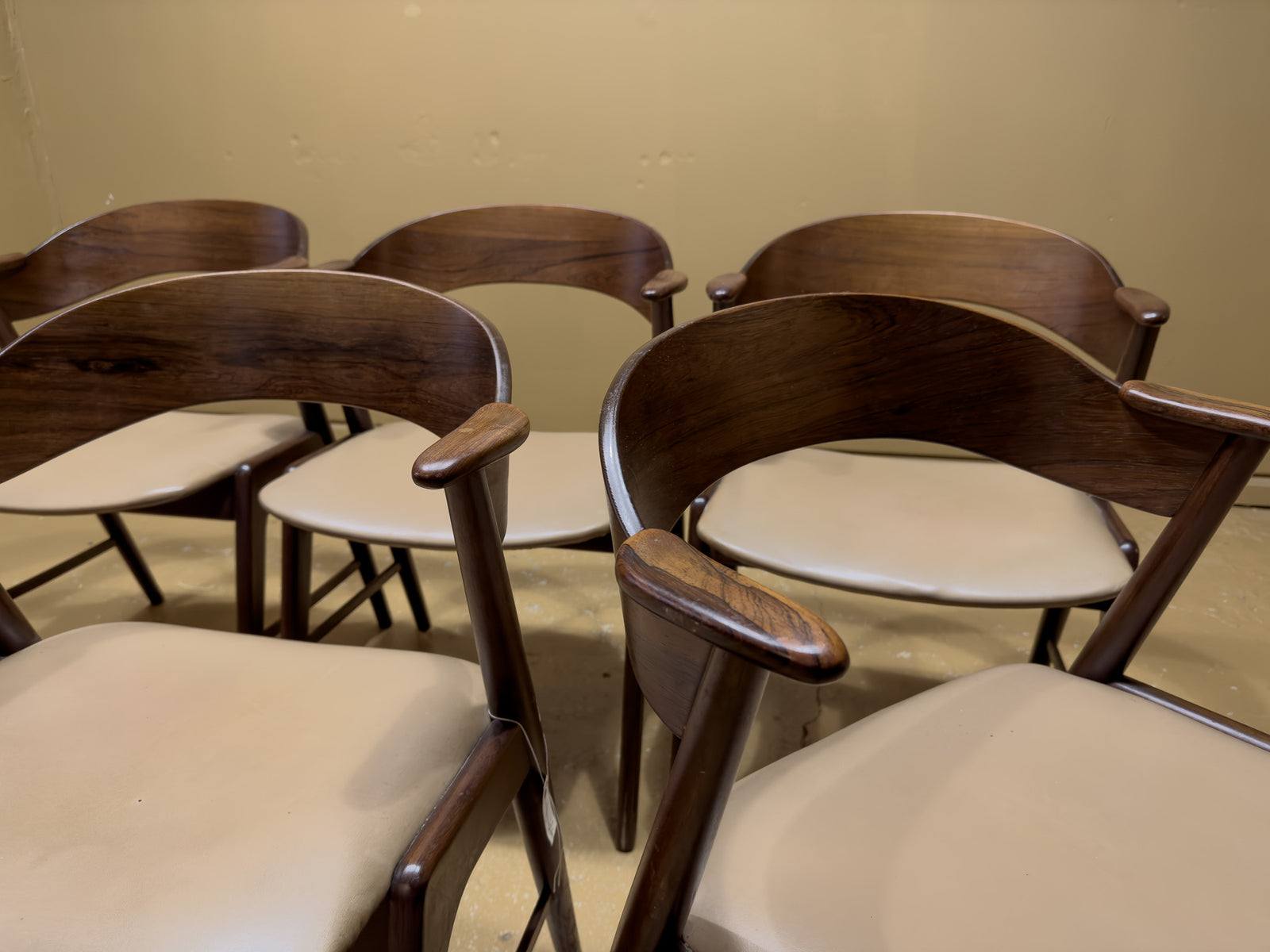 Kai Kristiansen Model 32 Chairs
