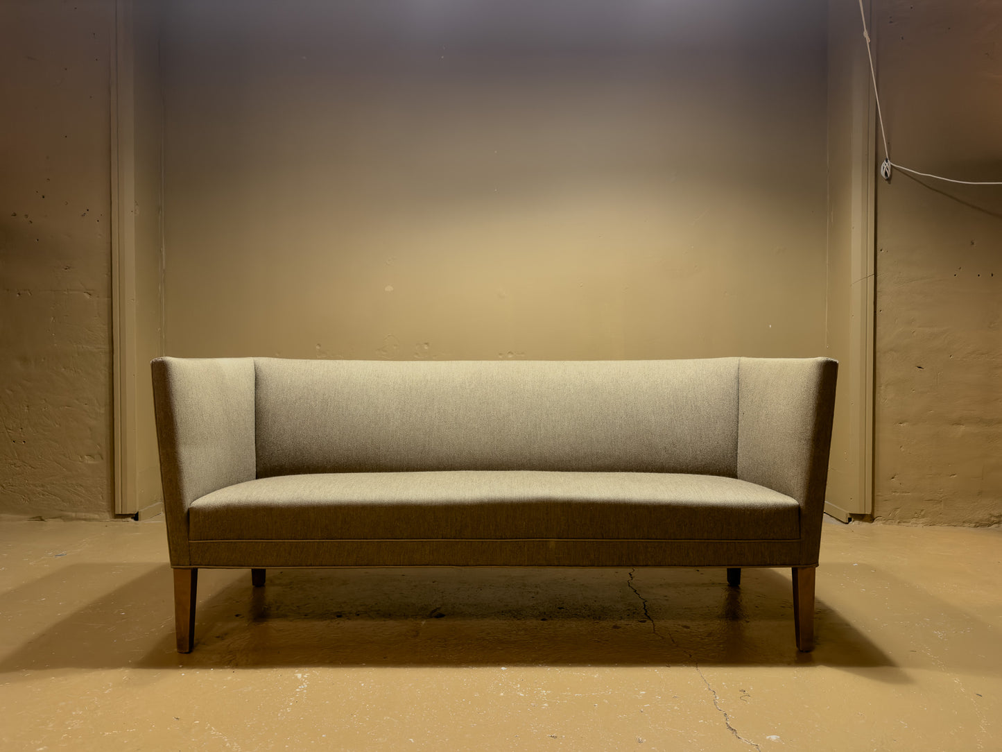 Grete Jalk Brown Sofa