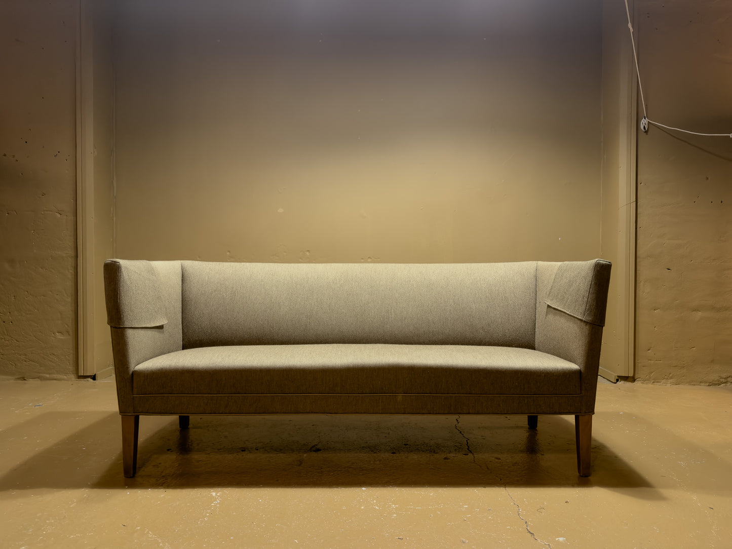 Grete Jalk Brown Sofa